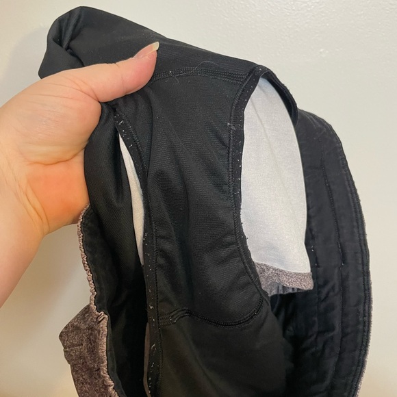 Lululemon Tracker Short *4” size 12 Heathered Lux Grey Multi Black - Picture 4 of 9